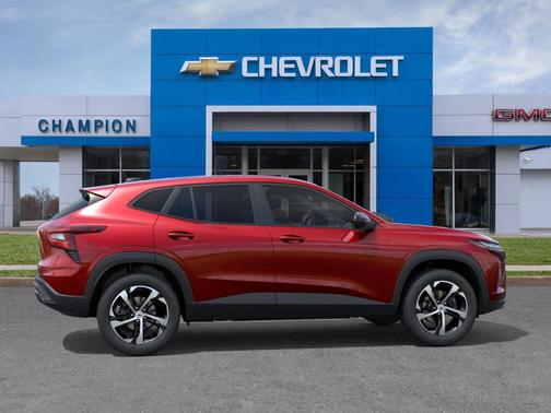 Red 2026 Chevrolet Trax 1RS