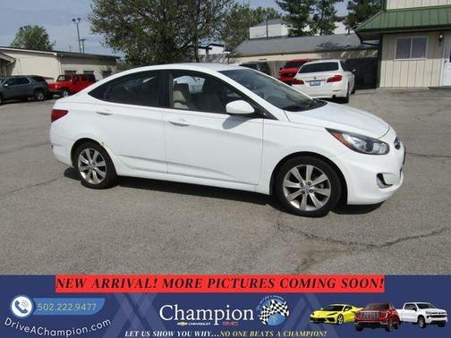 Century White 2012 Hyundai Accent GLS