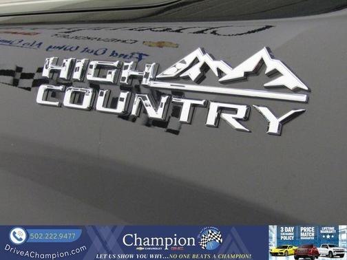 Black 2021 Chevrolet Silverado 1500 High Country