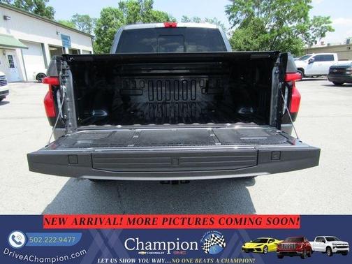 Gray 2023 Ford F-150 Lightning LARIAT