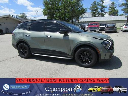 Green 2025 Kia Sportage X-Pro