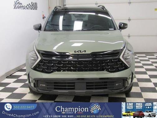 Green 2025 Kia Sportage X-Pro