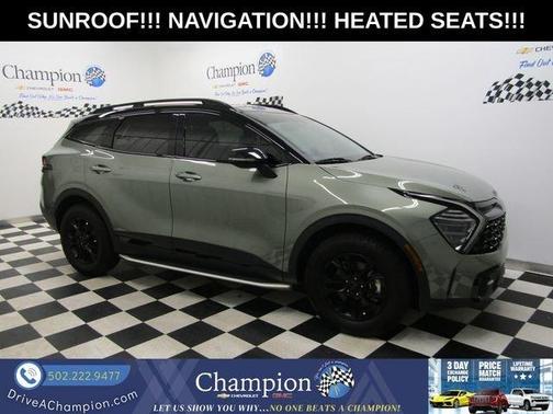 Green 2025 Kia Sportage X-Pro