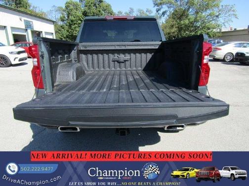 Gray 2025 Chevrolet Silverado 1500 Custom Trail Boss