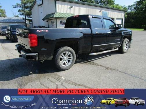 Black 2015 Chevrolet Silverado 1500 LTZ
