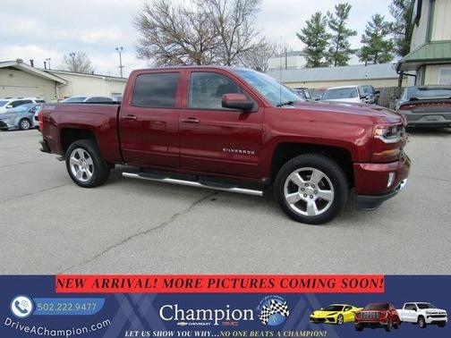 Red 2016 Chevrolet Silverado 1500 LT