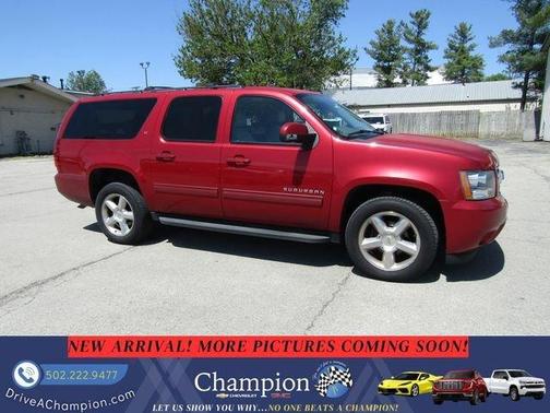 Red 2013 Chevrolet Suburban 1500 LT