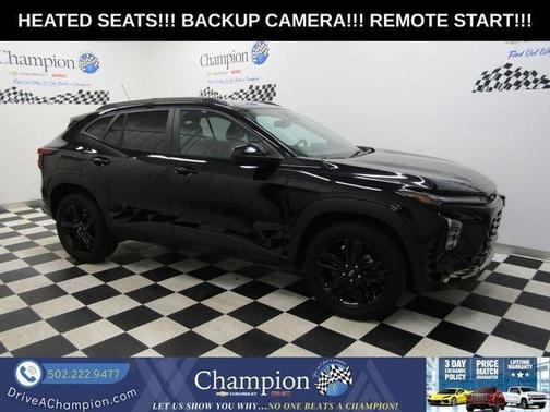 Black 2025 Chevrolet Trax ACTIV