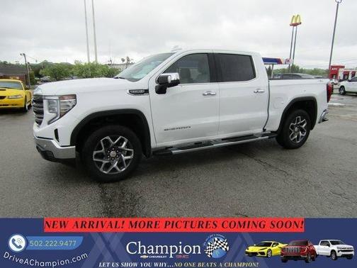 White 2025 GMC Sierra 1500 SLT