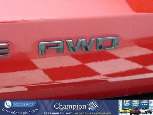 Red 2024 Chevrolet Traverse RS