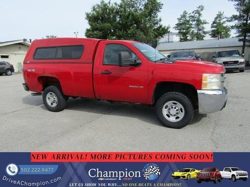 Red 2010 Chevrolet Silverado 2500 Work Truck
