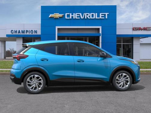 Blue 2027 Chevrolet Bolt LT