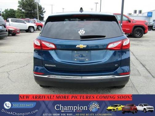 Blue 2021 Chevrolet Equinox 1LT