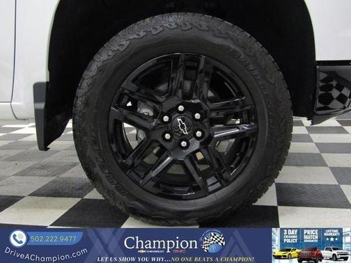 White 2025 Chevrolet Silverado 1500 Custom Trail Boss