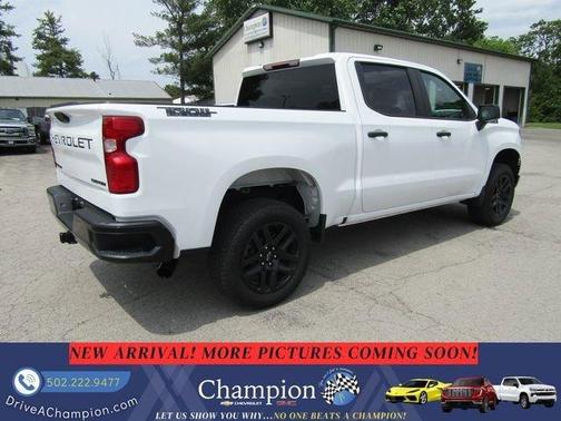 White 2025 Chevrolet Silverado 1500 Custom Trail Boss