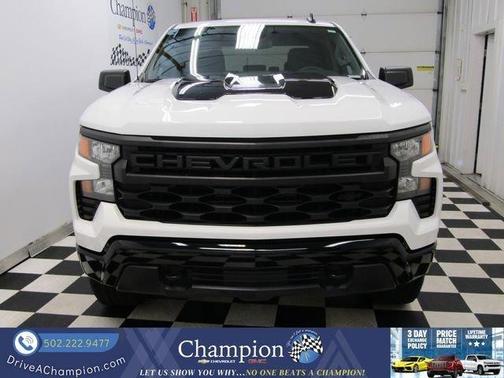 White 2025 Chevrolet Silverado 1500 Custom Trail Boss