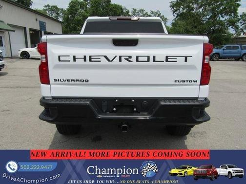 White 2025 Chevrolet Silverado 1500 Custom Trail Boss