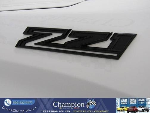 White 2025 Chevrolet Silverado 1500 Custom Trail Boss