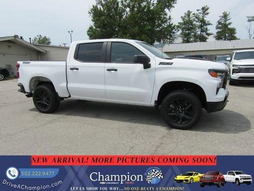 White 2025 Chevrolet Silverado 1500 Custom Trail Boss