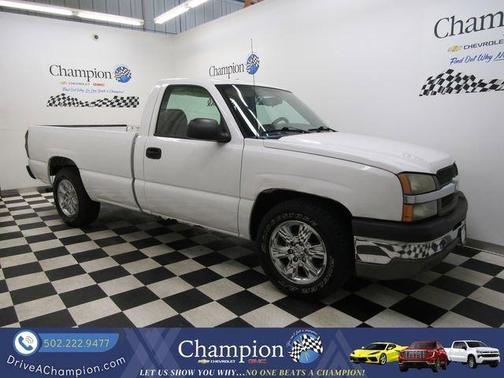 White 2005 Chevrolet Silverado 1500 W/T