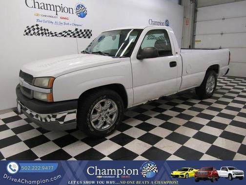 White 2005 Chevrolet Silverado 1500 W/T