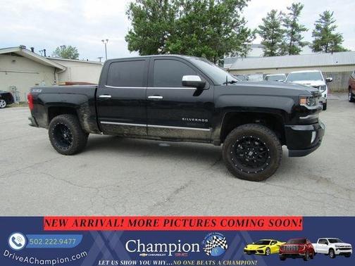 Black 2017 Chevrolet Silverado 1500 LTZ