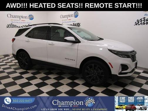 White 2023 Chevrolet Equinox RS