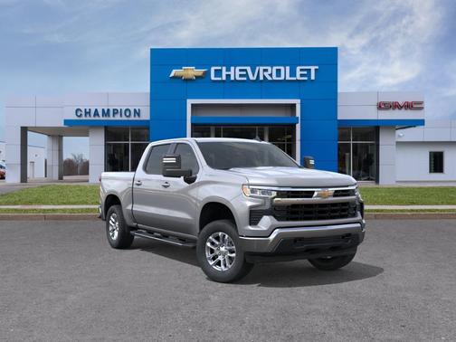 Gray 2026 Chevrolet Silverado 1500 LT
