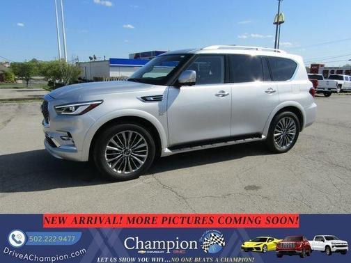 Liquid Platinum 2019 INFINITI QX80 Luxe