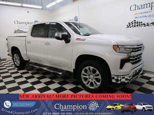 White 2025 Chevrolet Silverado 1500 LTZ