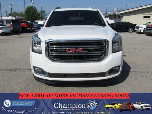 White 2016 GMC Yukon SLE