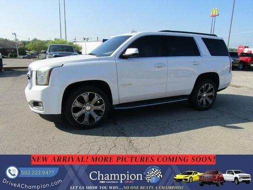 White 2016 GMC Yukon SLE