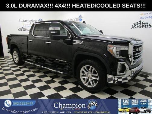 Black 2021 GMC Sierra 1500 SLT