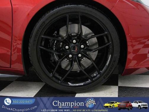 Red 2025 Chevrolet Corvette Z06
