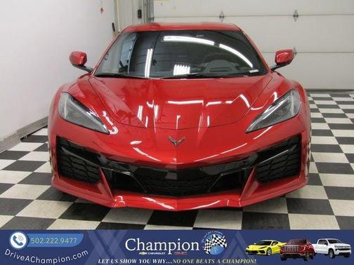 Red 2025 Chevrolet Corvette Z06