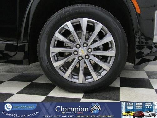 Black 2023 Chevrolet Traverse Premier