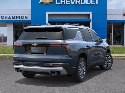 Blue 2026 Chevrolet Traverse LT