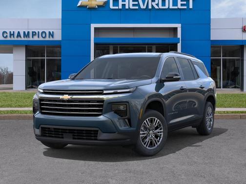Blue 2026 Chevrolet Traverse LT