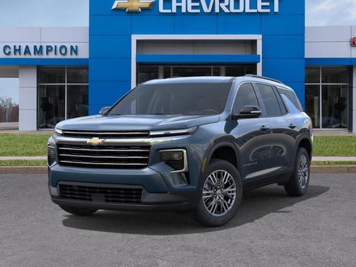 Blue 2026 Chevrolet Traverse LT