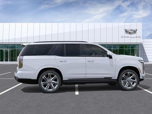 Vibrant White Tricoat 2026 Cadillac Escalade Sport
