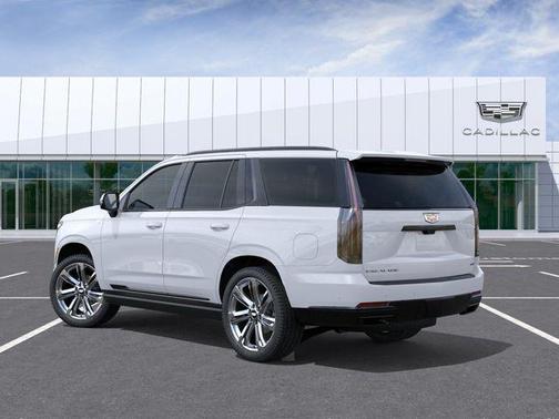 Vibrant White Tricoat 2026 Cadillac Escalade Sport