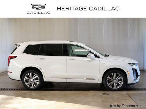 Crystal White Tricoat 2024 Cadillac XT6 Premium Luxury AWD