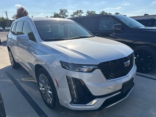 Crystal White Tricoat 2023 Cadillac XT6 Premium Luxury AWD