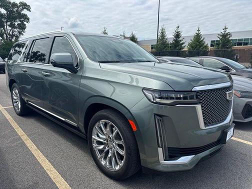 Dark Emerald Metallic 2023 Cadillac Escalade ESV Premium Luxury Platinum