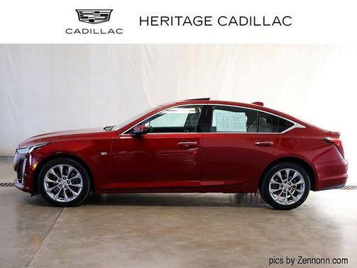Radiant Red Tintcoat 2023 Cadillac CT5 Premium Luxury