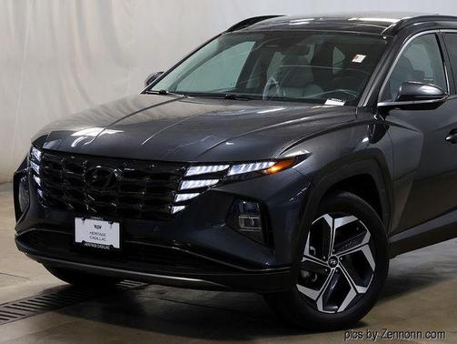 Portofino Gray 2022 Hyundai TUCSON Limited