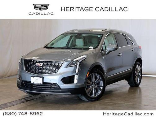 Argent Silver Metallic 2024 Cadillac XT5 Premium Luxury