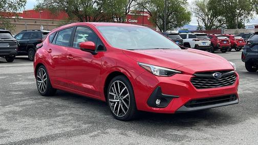 Pure Red 2026 Subaru Impreza Sport