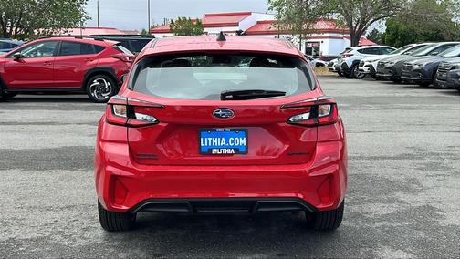 Pure Red 2026 Subaru Impreza Sport