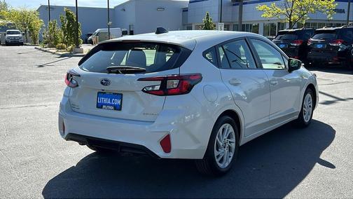 Crystal White Pearl 2024 Subaru Impreza Base